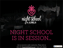 Tablet Screenshot of nightschool4girls.com